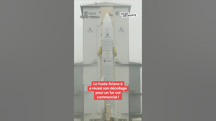 La fusée Ariane 6 a réussi son décollage pour un 1er vol commercial !