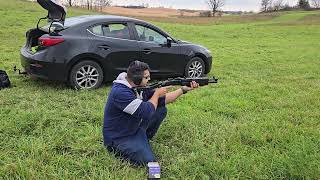 Test fire my maverick 88 with spas 12 body kit.