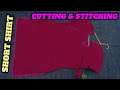 Short Shirt Cutting and Stitching || Short Kameez Banane Ka Asan Tareeqa
