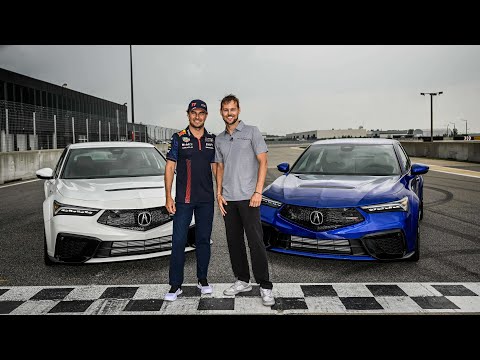 Sergio Pérez and Tom Blomqvist Test the All-New Integra Type S