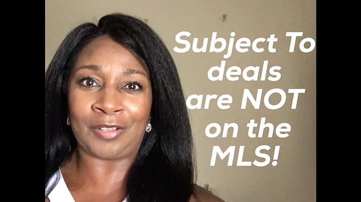 How to Find Subject To Deals