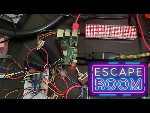 Raspberry Pi 4 Escape Room Project - Intro