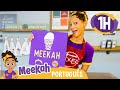 🖼 Meekah Cria uma Peça de Arte 🖼 | 1 HORA DA MEEKAH | Moonbug Kids em Português |Vídeos Educativos