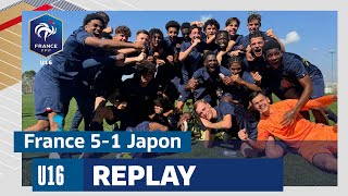 U16 : France-Japon (5-1) en replay !