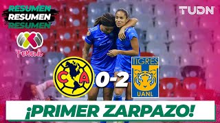 Resumen y goles | América 0-2 Tigres | Campeón de Campeones Femenil | TUDN