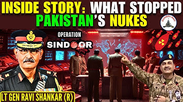 #OpSindoor: WHY DIDNT PAKISTAN RESPOND WITH NUKES? / MR SREE IYER / LT GEN PR SHANKAR