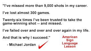 'I've missed more than 9,000 shots in my career. I’ve lost almost 300 games.' - Michael Jordan by Bill Vicars 4,038 views 7 months ago 20 minutes