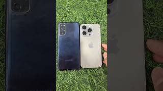 Display Test❗️iPhone 15 Pro vs Samsung Galaxy 20+ 5G❗️#trending #cameratest #shorts