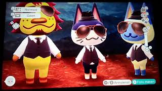 Coffin dance with animal crossing