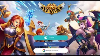 Legends of Gems: Epic Match 3 Puzzle RPG (Early Access) Gameplay | Android | by Bamisu Games screenshot 5