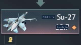 simulação com o su27 me da medo - War Thunder