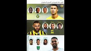 اقوى خط هجوم فى الدوري السعودي♥♥♥