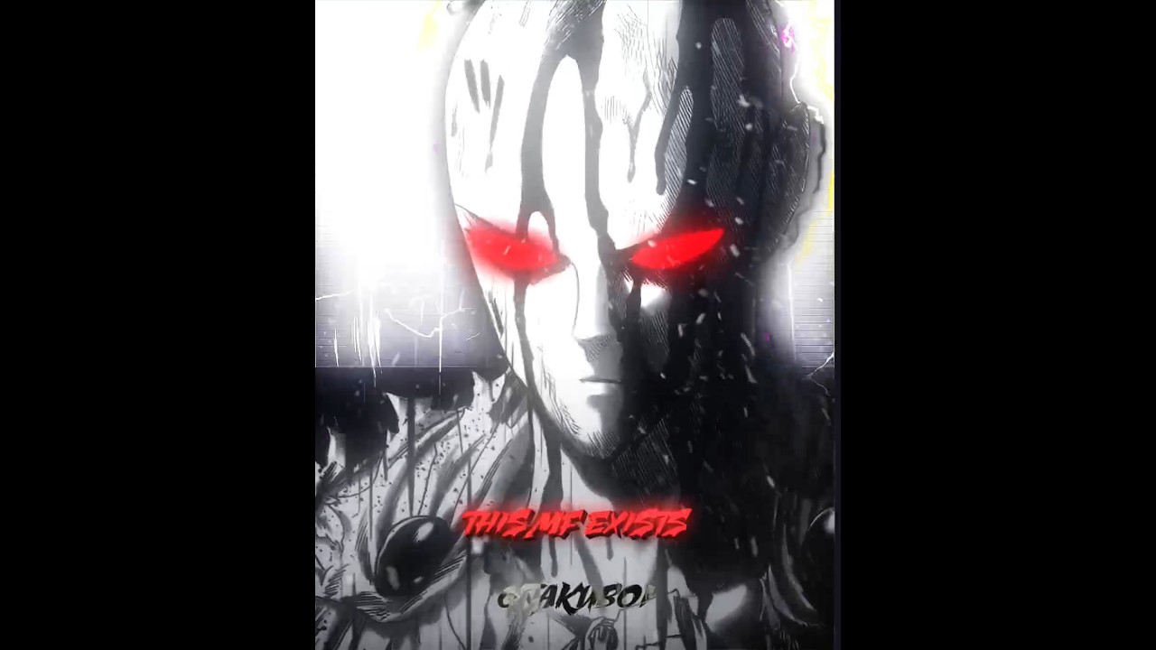 "Saitama Sensei"🗿🔥「 One Punch man 」