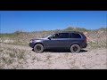 Volvo xc90 offroad. Volvo in sand and water