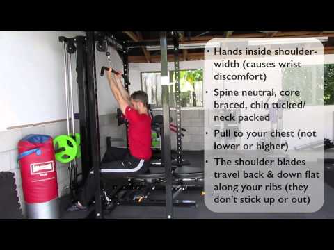 Lat Pulldown using Supinated Grip
