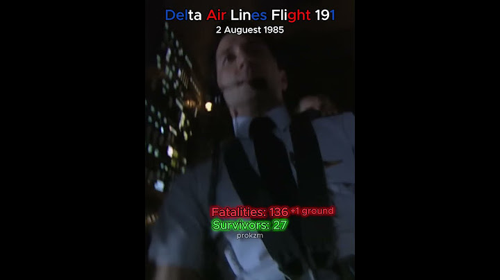 Delta Air Lines Flight 191 #airdisasters #aviation #aircrashinvestigation