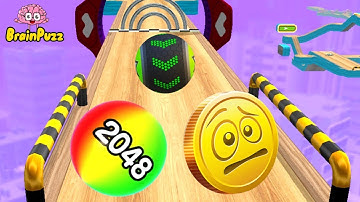 Ball Run 2048 | Coin Rush | Going Balls 🎱🏀🪙 All Level Gameplay Android,iOS - NEW APK BIG UPDATE 🔥