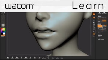 ZBrushCore Video Tutorial Series with Steve James - Part 4 Mouth