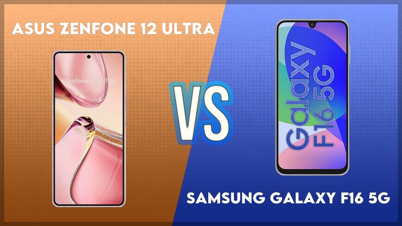Asus Zenfone 12 Ultra vs Samsung Galaxy F16 5G Technical Comparison