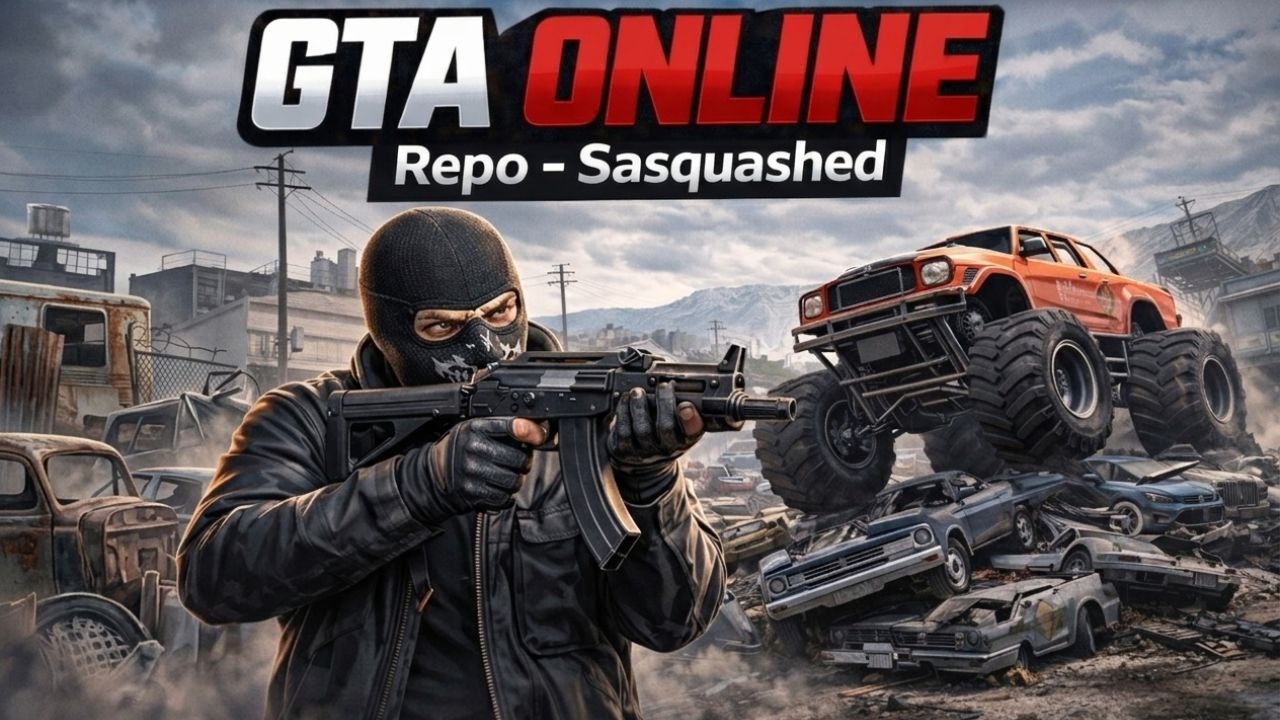 GTA 5 ONLINE | Repo - Sasquashed Mission |  #gta5 #gtav #gtaonline