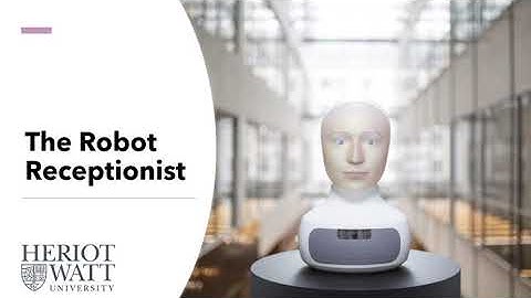 Multi-party Interaction with a Robot Receptionist