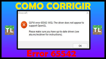 CORRIGIR O ERRO Minecraft GLFW Error 65542 WGL The Driver Does Not Appear To Support OpenGL - (2023)