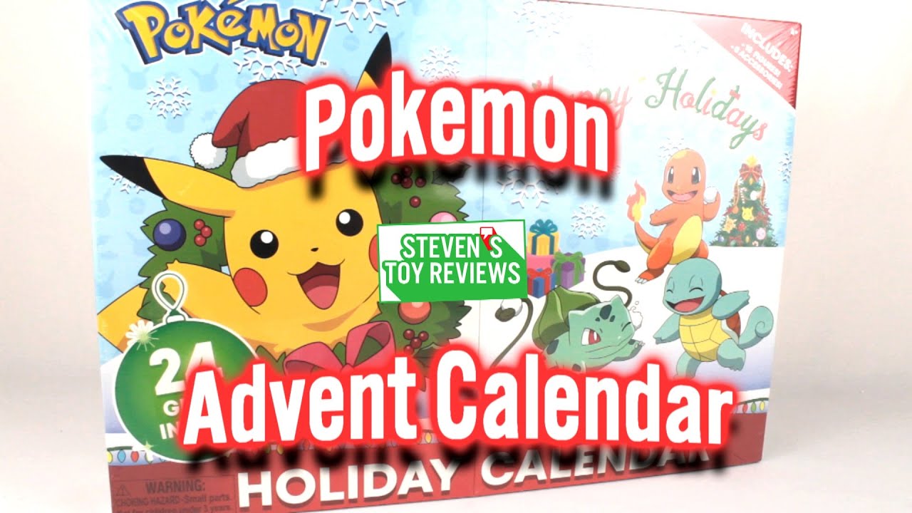 Pokemon Holiday Calendar Opening! - YouTube