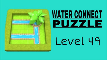 Water Connect Puzzle Level 49 | Walkthrough Solution