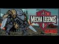 Fighting Huge Dragons in Massive Mechanical Armor Saving Village Mecha Legends Demo #gaming