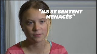 Pour Greta Thunberg, les critiques contre sa personne sont 