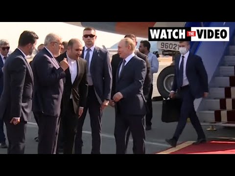 Russia&#039;s President Putin looks shaky as he lands in Tehran for Syria summit