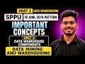 Data Warehouse Components | Unit 5 One Shot Revision | SPPU TE AIML 2019 Pattern
