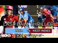 Last ball thriller India vs West Indies 2nd ODI 2006 @Jamaica