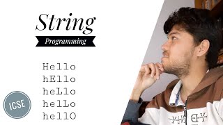 String Programs ICSE