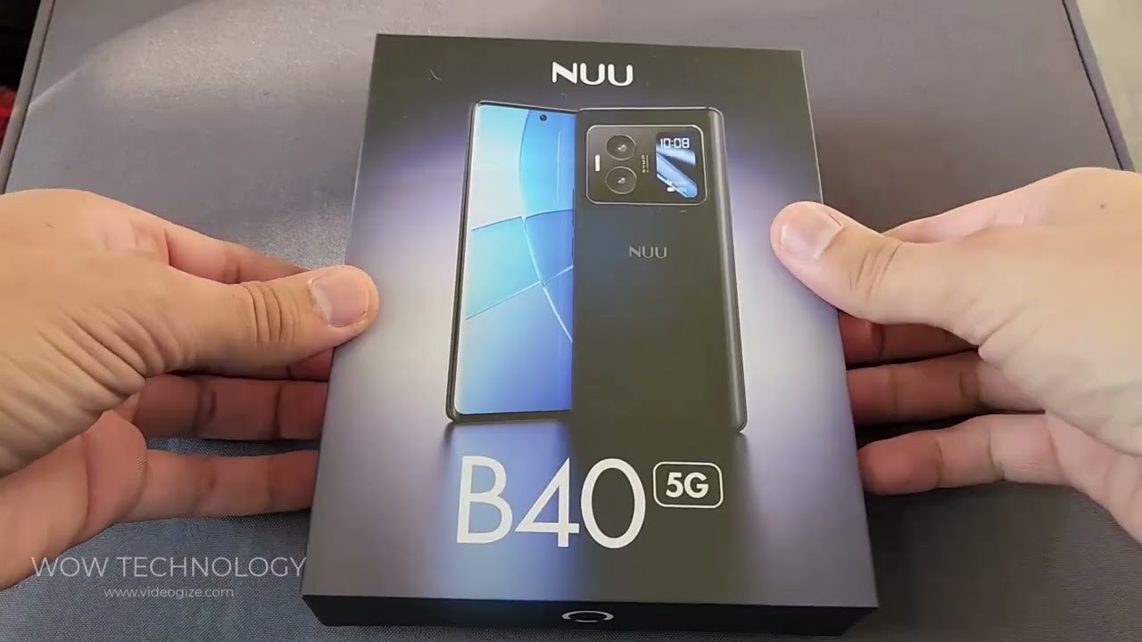 Смартфон B40 5G на Android с AMOLED-экраном — обзор NUU Mobiles