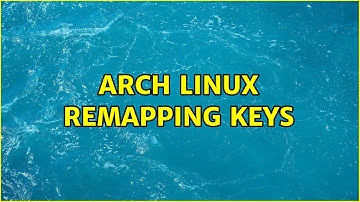 Arch Linux remapping keys