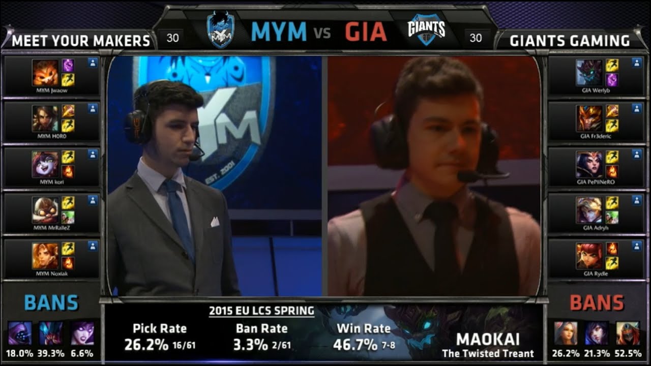 EU LCS MYM vs GIA Game 2 Highlights (EU LCS Spring 2015)