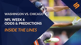 Commanders vs. Bears Point Spread: NFL Week 6 Odds, Prediction [Inside the Lines]