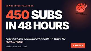 I Got 450 Newsletter Subs on LinkedIn in 48 Hours With AI (Full Workflow)