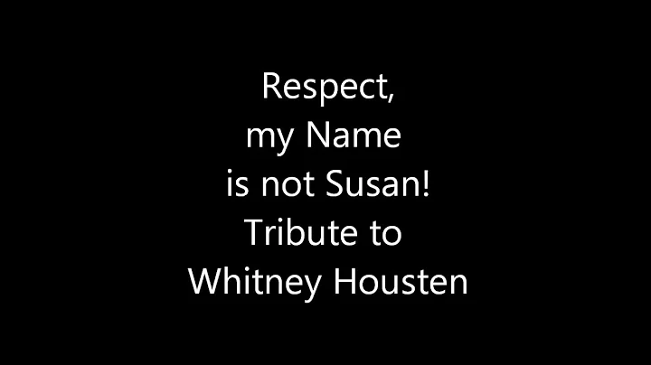 respect my name is not susan - houston vs spike