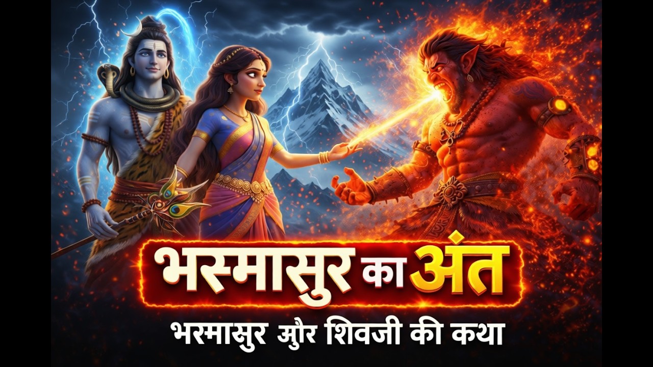 भस्मासुर का अंत #lordshiva  #mahadev  #shivkatha  #mythology   #sanatandharma  #harharmahadev