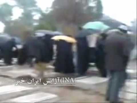 Iran 4 Feb 2010 Behesht Zahra Ali mousavi day 40 c...