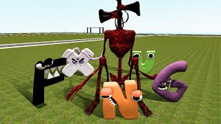 Golden Alphabet Lore vs Siren Head  in Garry's Mod