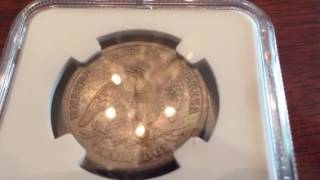 1809 and 1839 Capped Bust Half Dollars