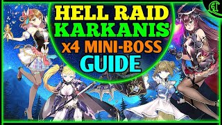 Hell Raid Executioner Karkanis (Tamarinne Luluca Lorina Montmorancy) Epic Seven Guide Epic 7 PVE E7