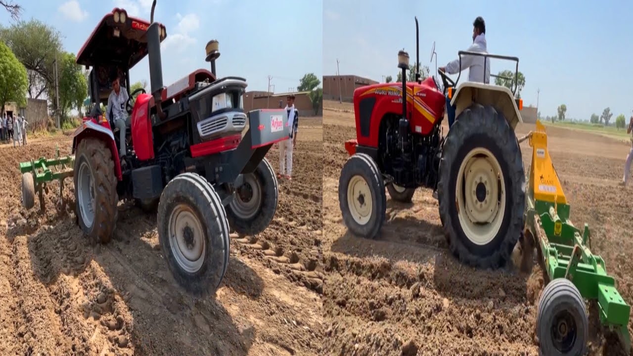 Agri king V/S Arjun tractor competition was then see what happened