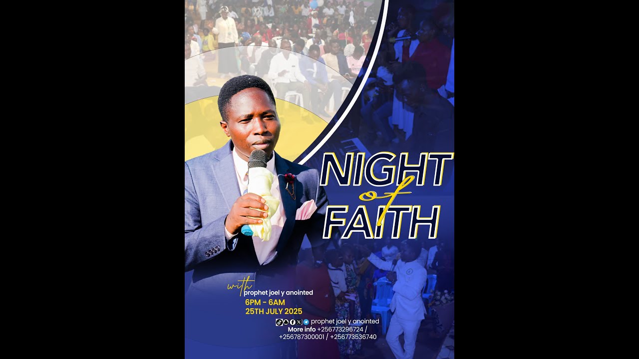 NIGHT OF FAITH / PROPHET JOEL Y ANOINTED / 25 July 2025 - YouTube