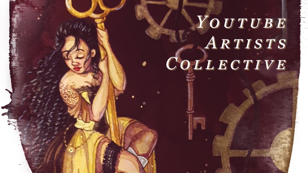 Youtube Artists Collective STEAMPUNK Speed Paint!