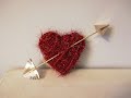 TUTORIAL Cuore di San Valentino - DIY - Valentine&#39;s Heart