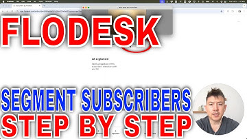 ✅ Hoe u tag-abonnees in Flodesk kunt segmenteren🔴